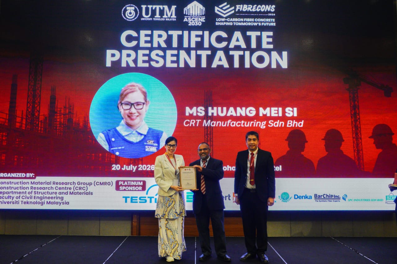 CRT’s Ms. Huang Mei Si Featured as Keynote Speaker at FIBRECONS 2026 Image 2